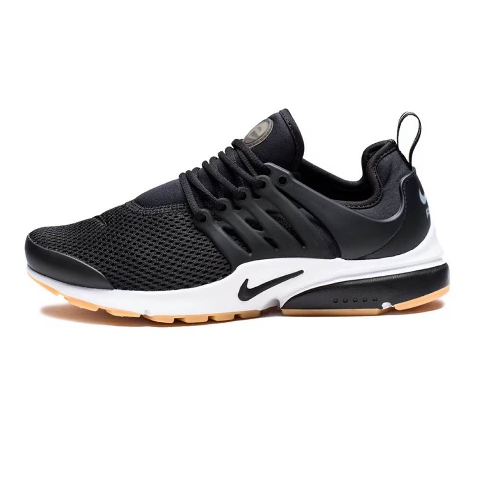 Nike Air Presto, Black and White with Gum Sole